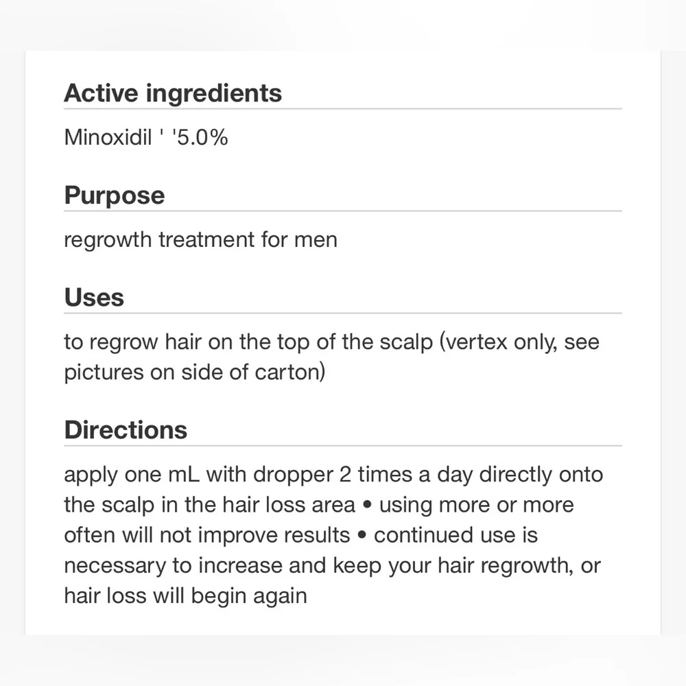 Hims |Minoxidil Topical Solution USP 5% Extra Strength For Men Shampoo Thick Fix